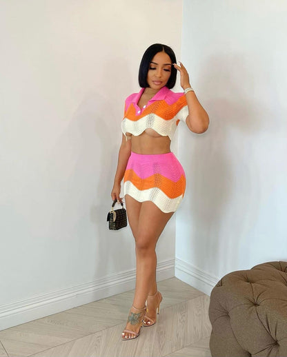 Misty Skirt Set