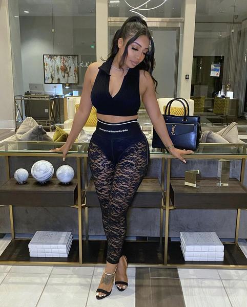 Black Lace Leggings